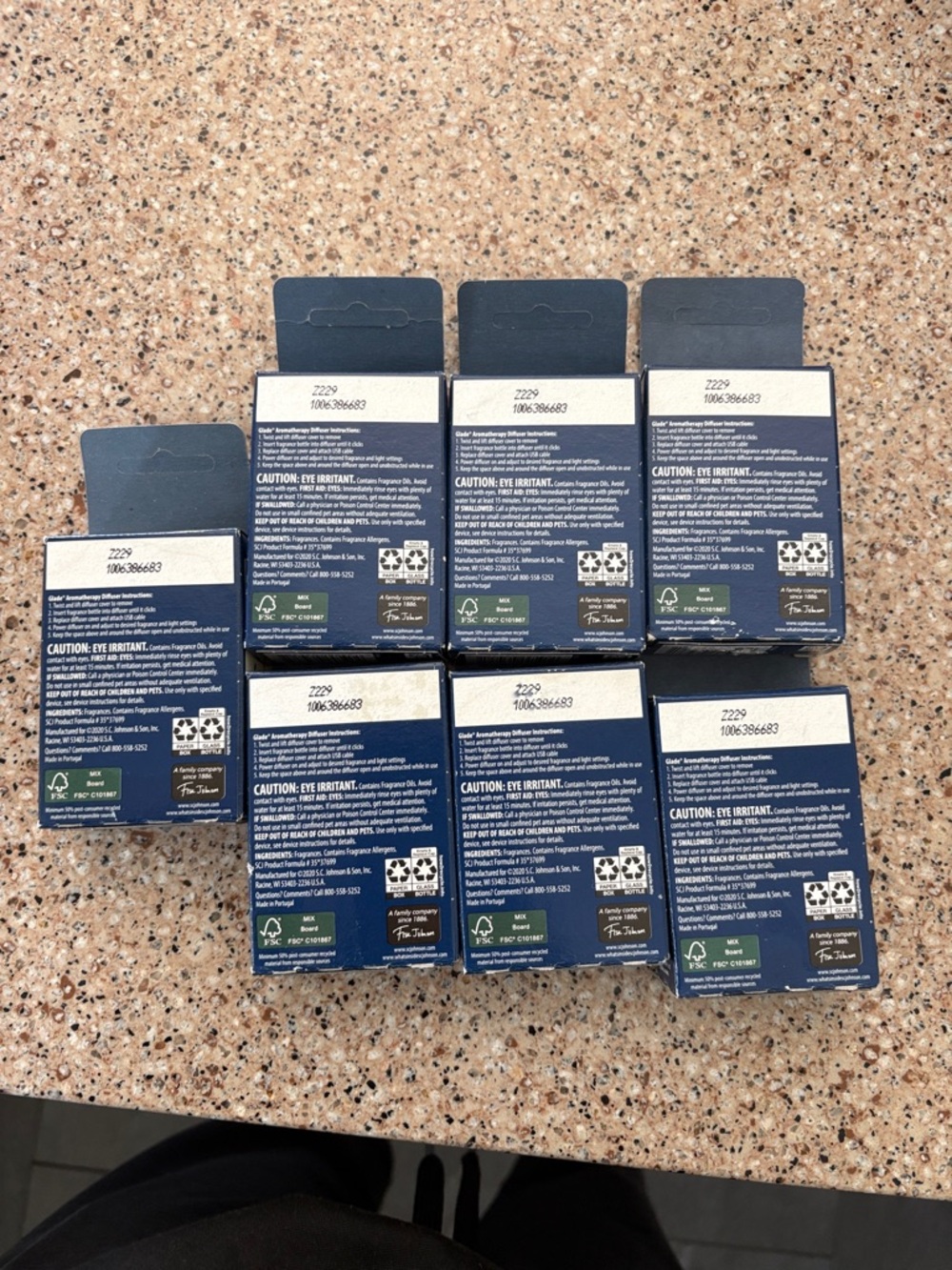 Glade Aromatherapy Choose Calm diffuser Refill Packs - new in box, set of 7 - Picture 2 of 2